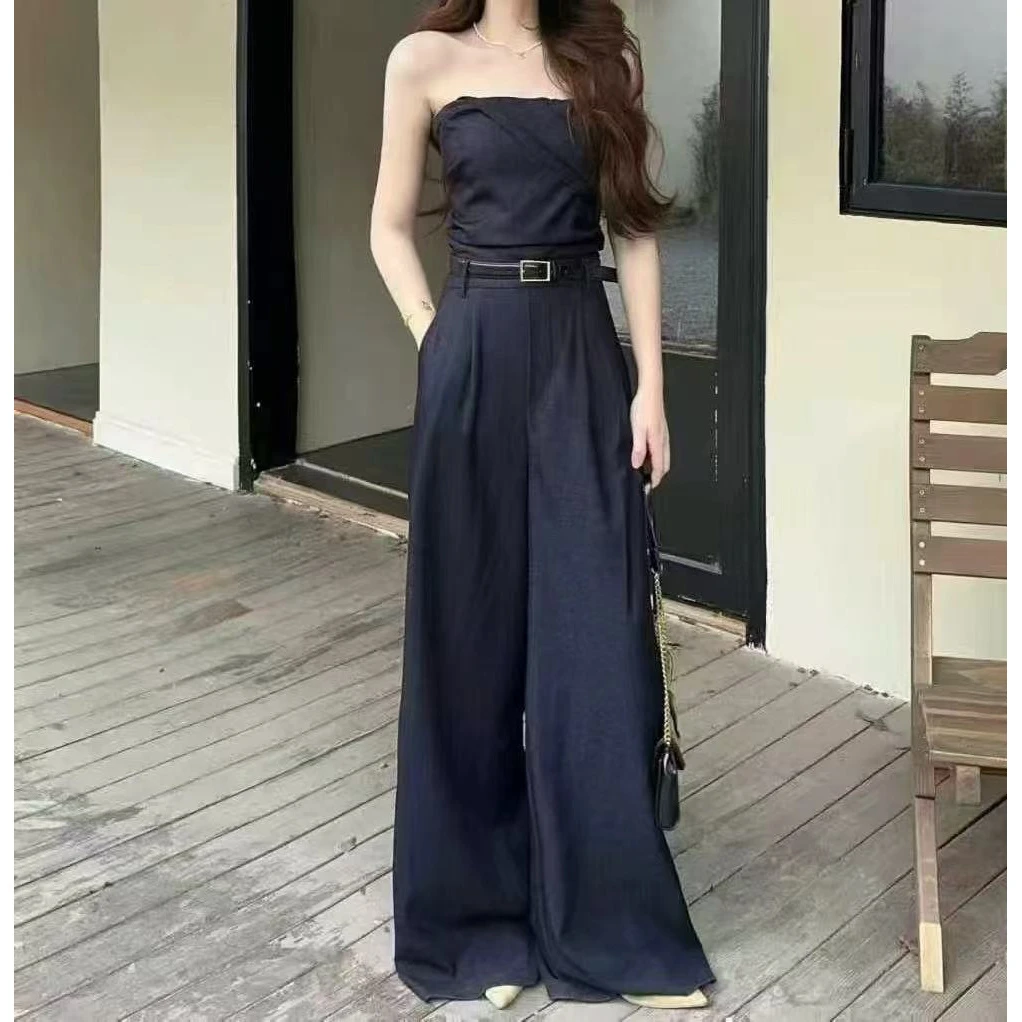 抹胸气质时尚韩版连体裤3102