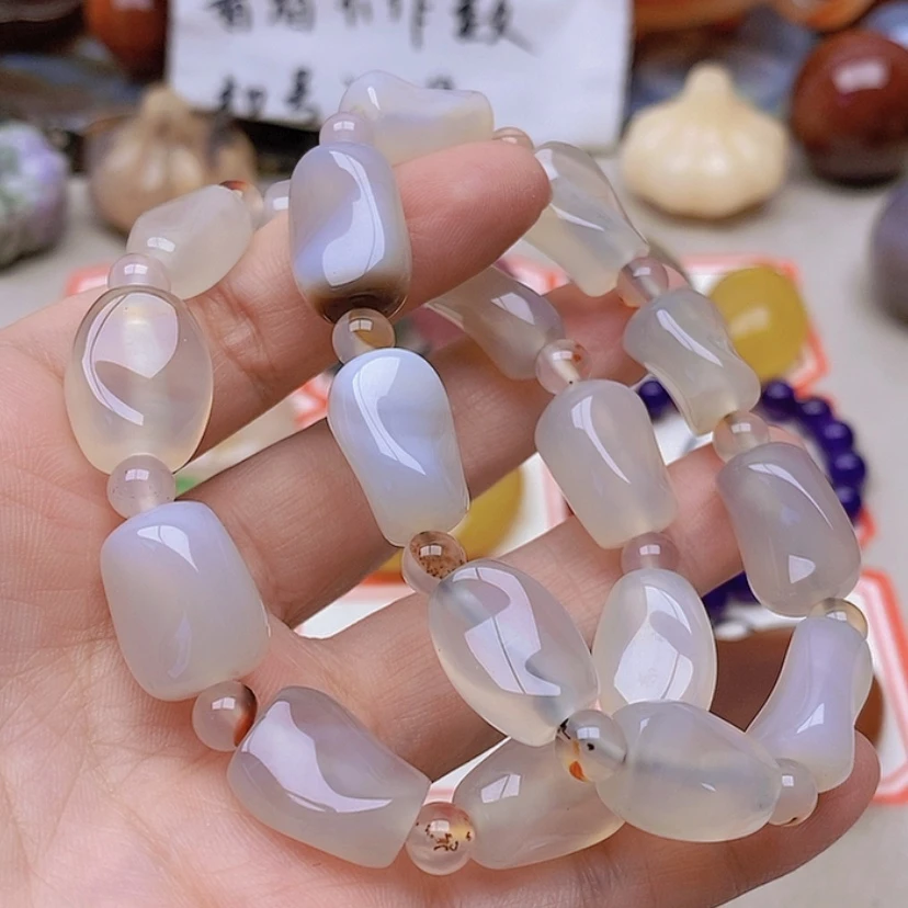 【闪购商品】未镶嵌玛瑙/玉髓珠宝半成品山***峰