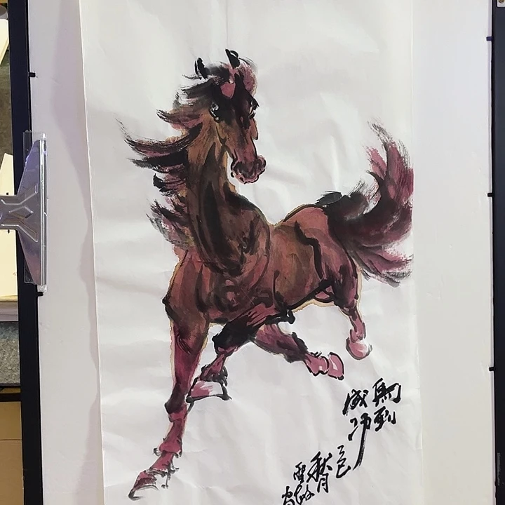 国画张圣敏先生纯手绘作品