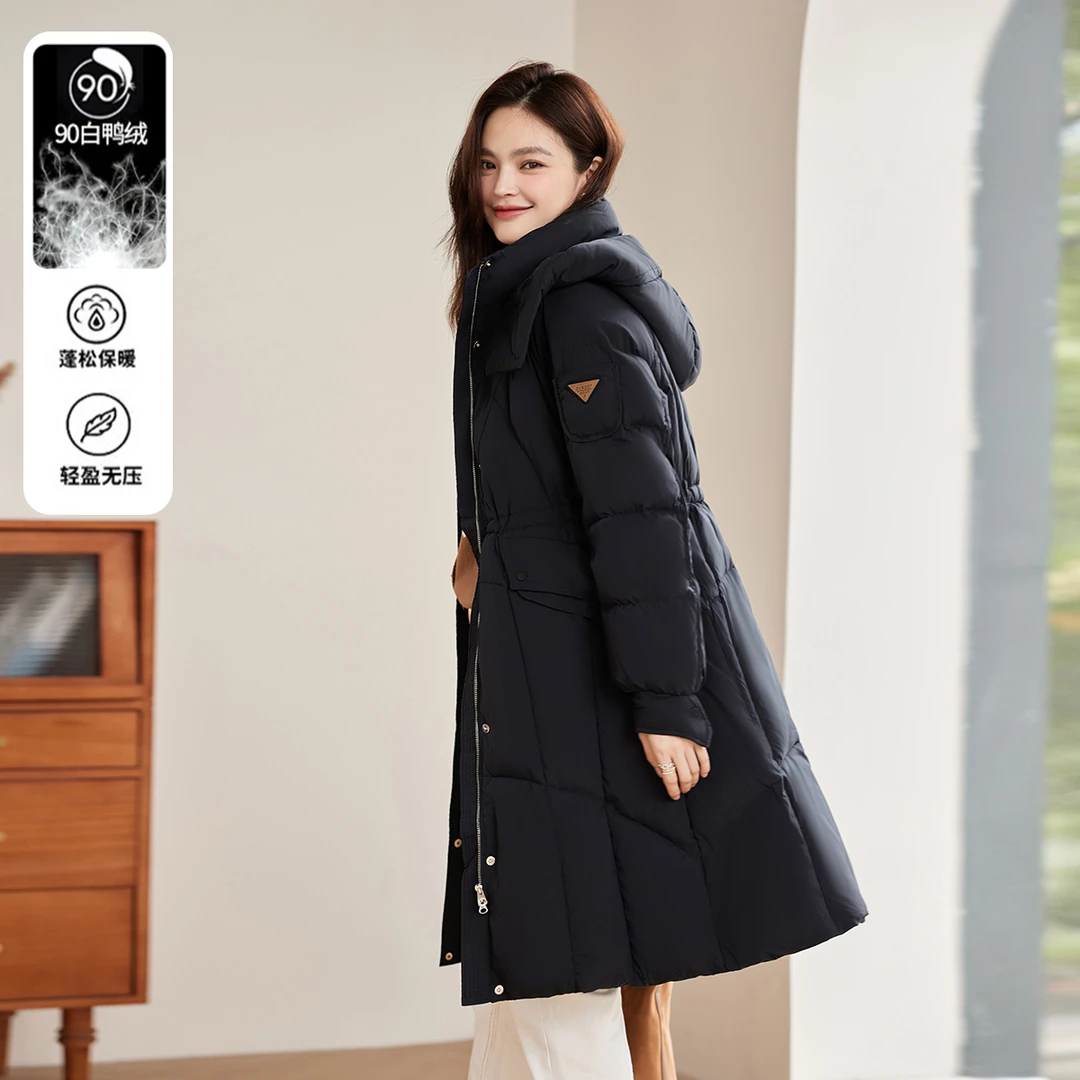 女式外套棉衣中长款1838