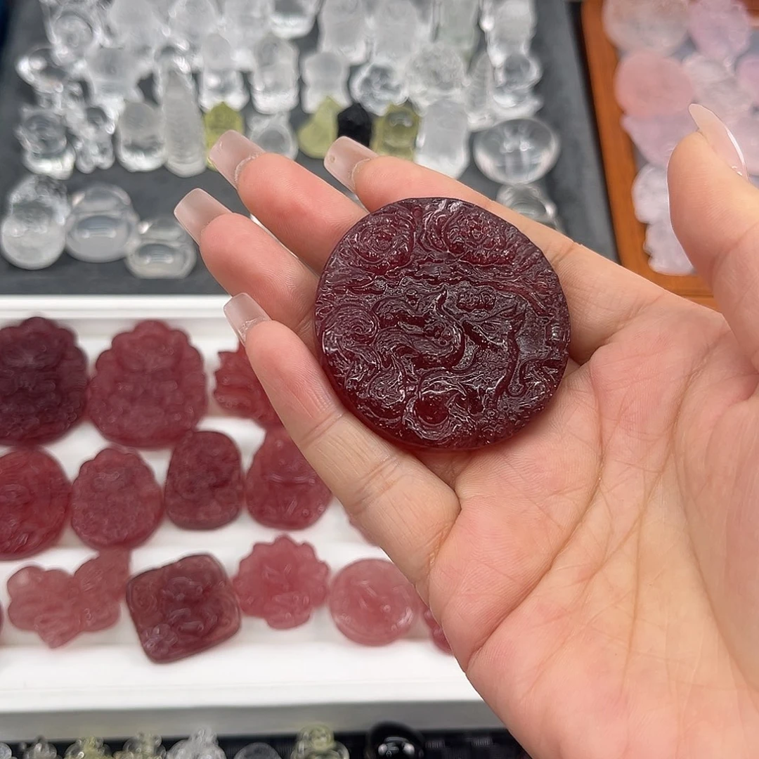 水晶珠宝半成品未镶嵌糖*子56