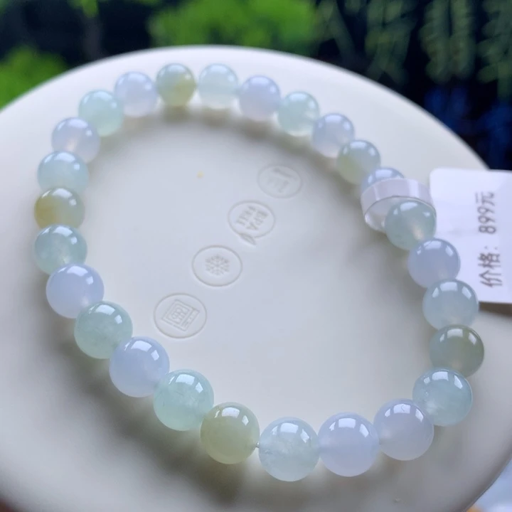 手链翡翠未镶嵌卡7