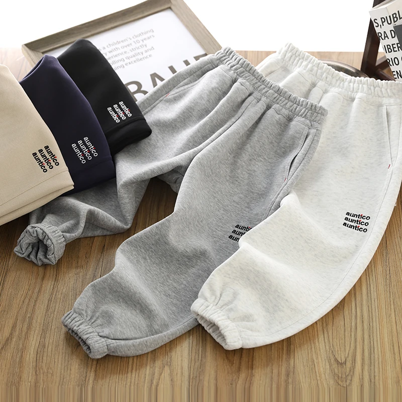 男童运动裤2025春秋新款儿童束口弹力卫裤中大童宽松帅气休闲裤潮