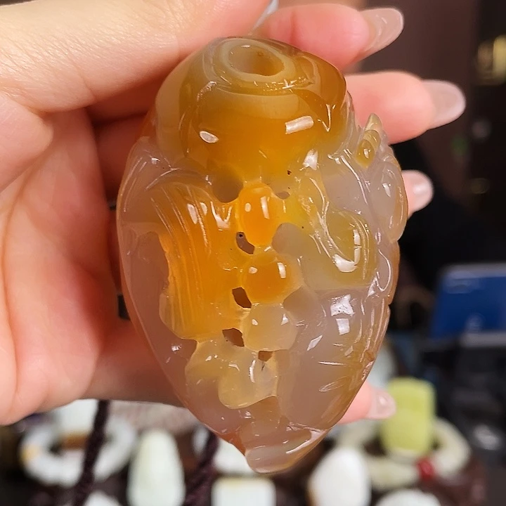 玛瑙/玉髓未镶嵌颈饰