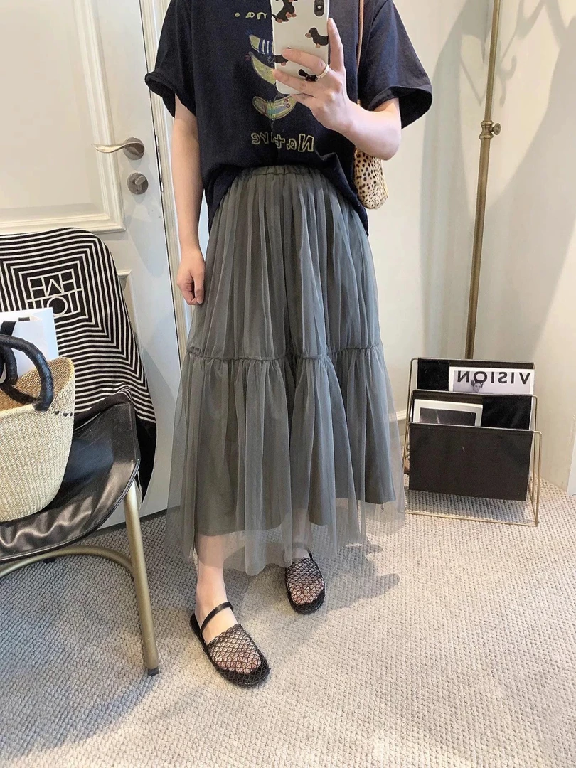 APM【火火在奔跑】仙仙网纱半身裙