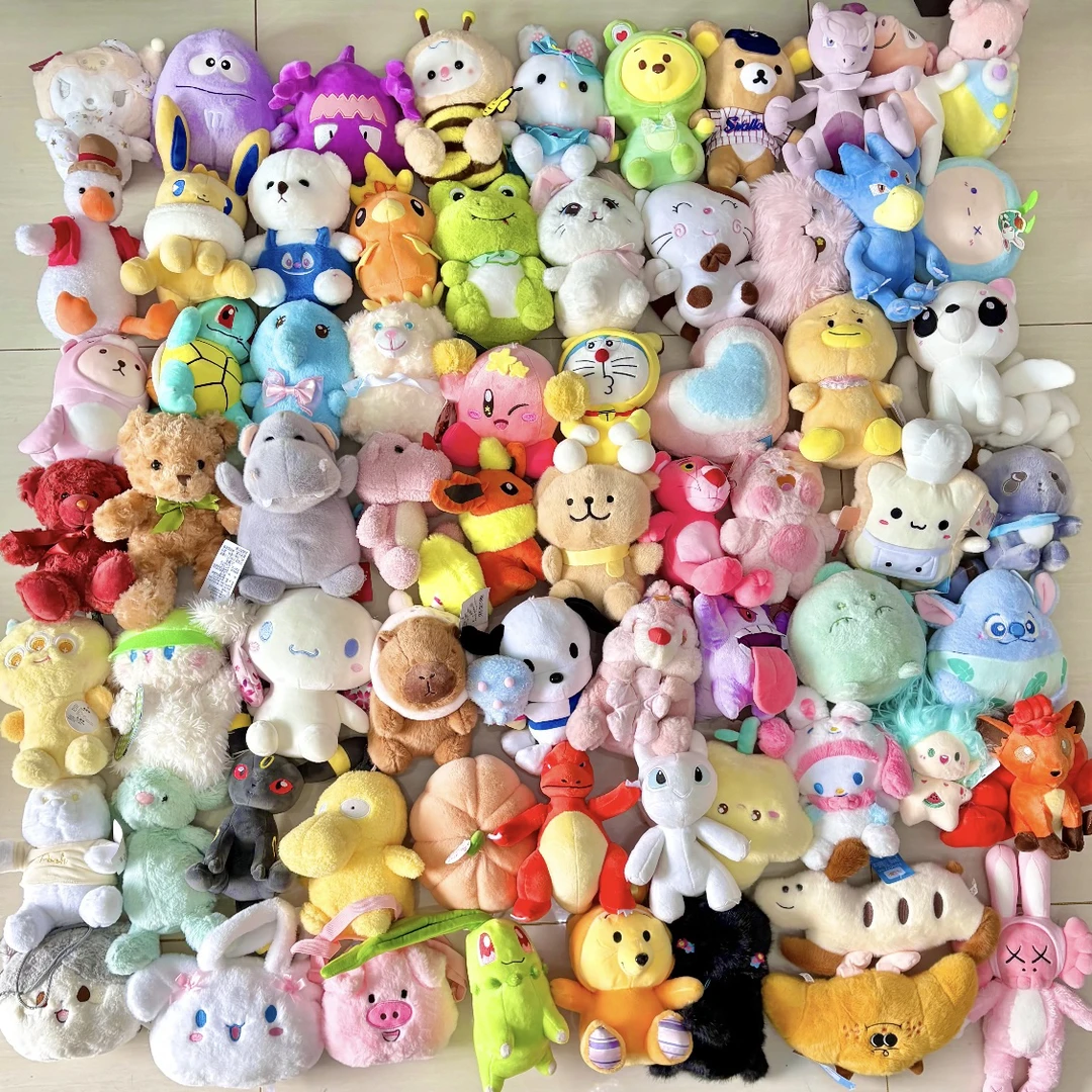 手工可爱搪胶毛绒玩偶包包挂件