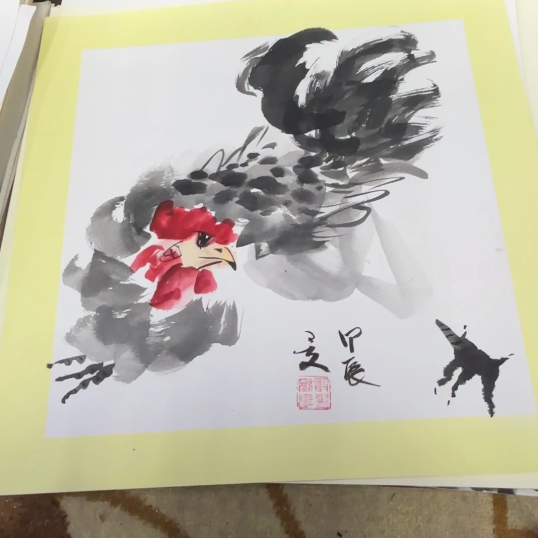 国画国画老师作品刘