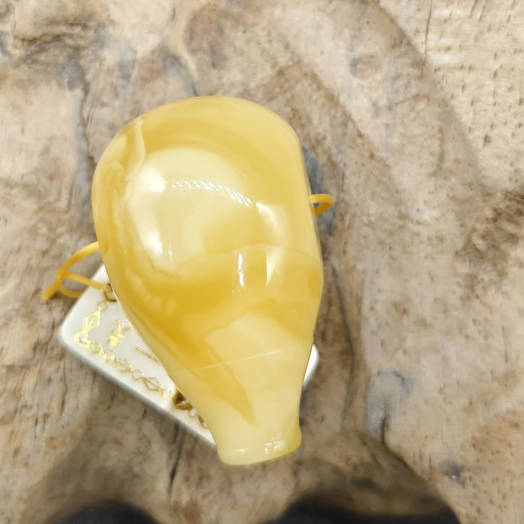 原矿蜜蜡三通20.8mm