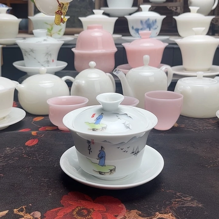 茶具盖碗茶壶茶杯