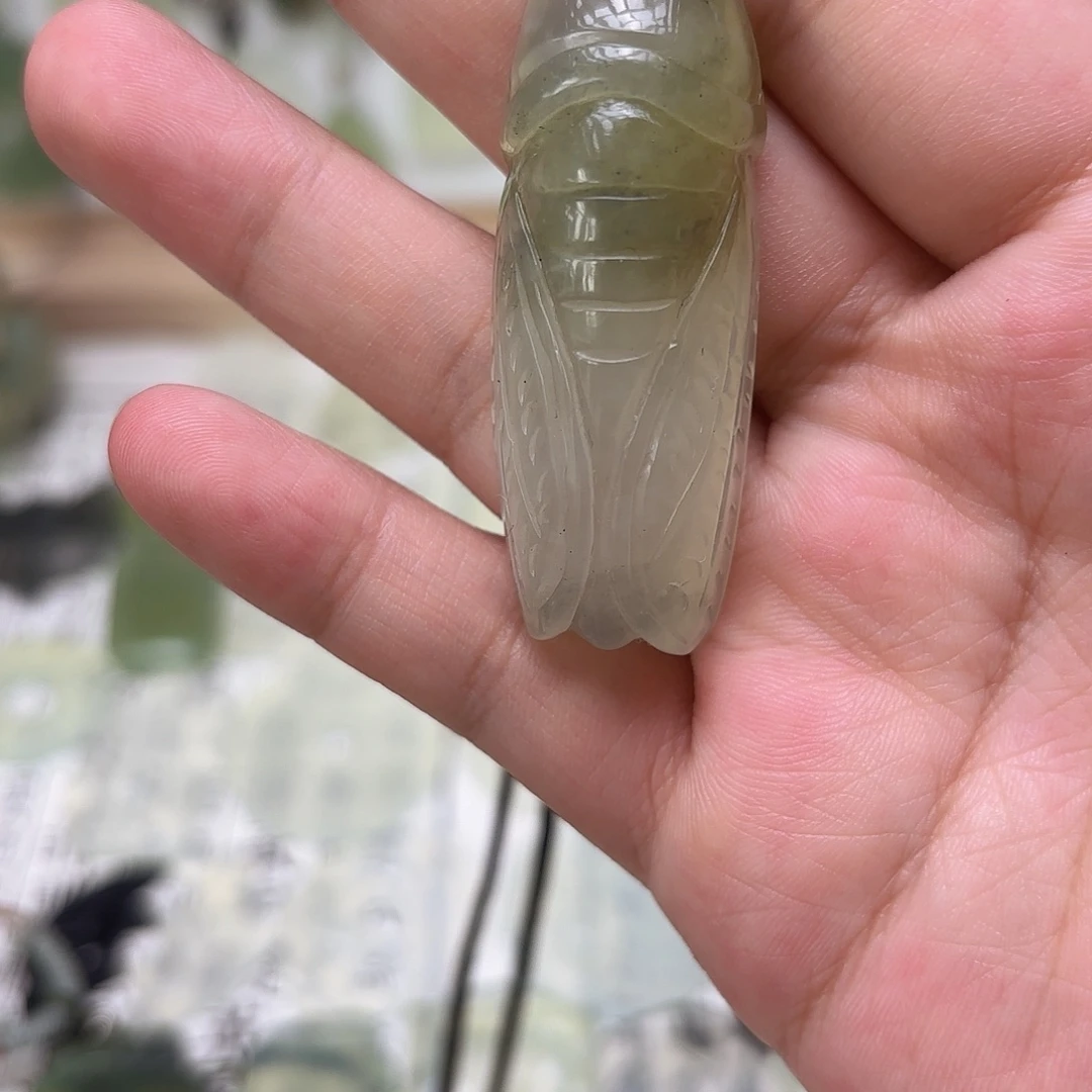 蛇纹石玉合金颈饰