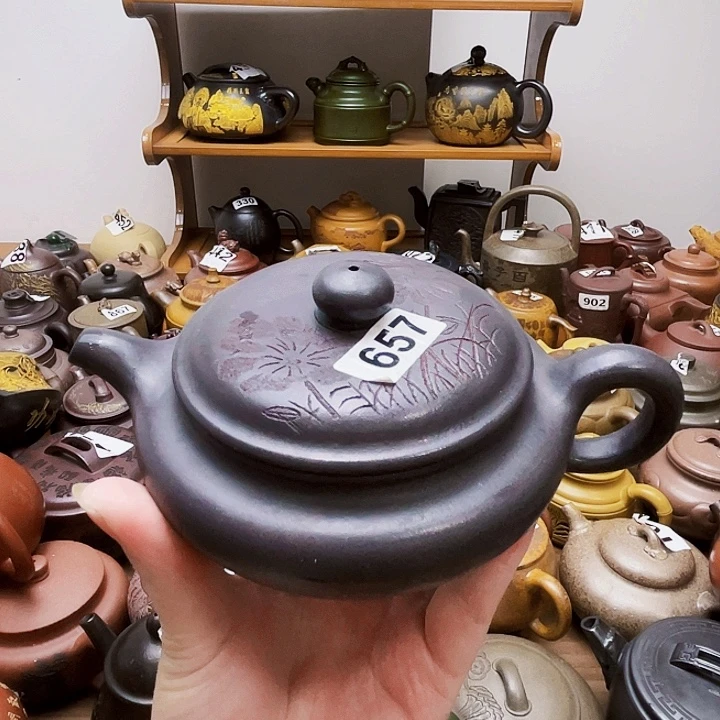 茶壶紫砂紫砂微瑕微瑕紫砂
