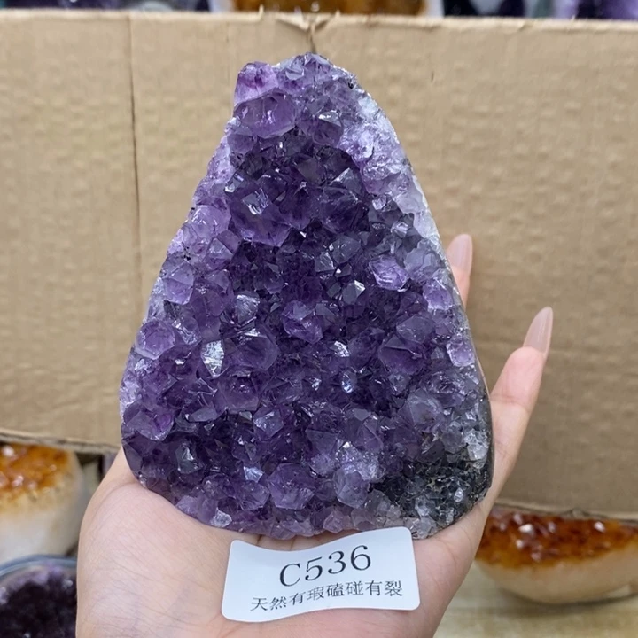 未镶嵌大型摆件（非配饰）紫晶