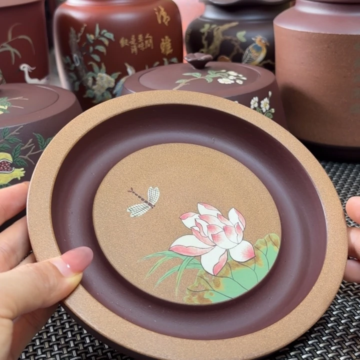 紫砂茶叶罐中高端紫砂茶叶罐