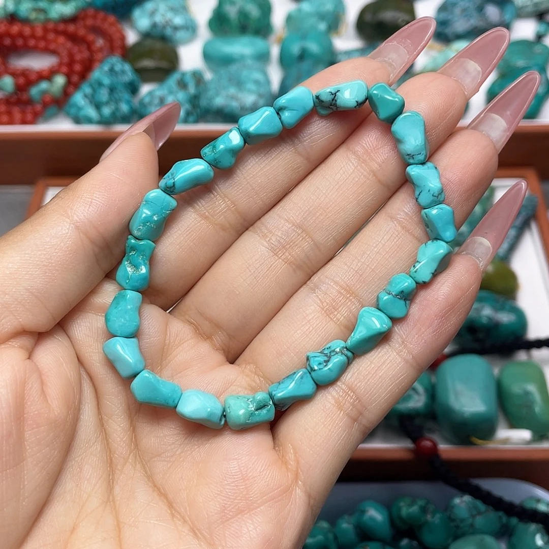 绿松石未镶嵌手镯