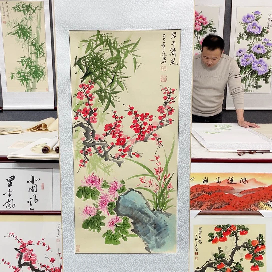 国画手绘作品 手绘作品