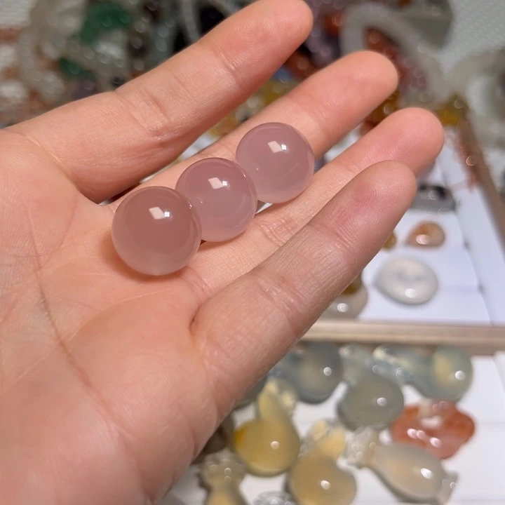 玛瑙/玉髓手镯未镶嵌小***砸