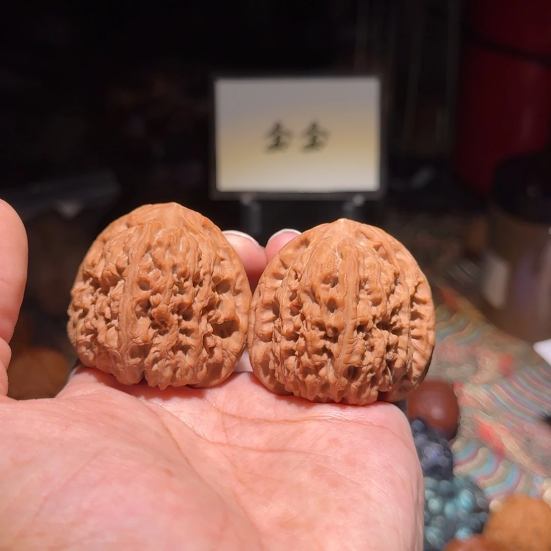 把件文玩核桃1477南疆石，尺寸45 44 43