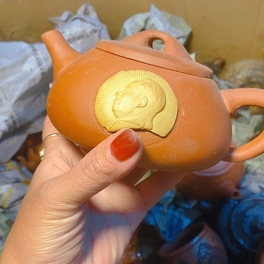 全手工，半手工制作宜兴紫砂壶