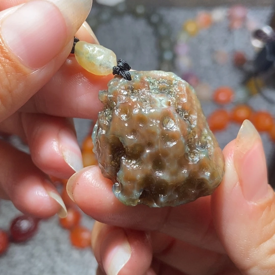 未镶嵌玛瑙/玉髓珠宝半成品