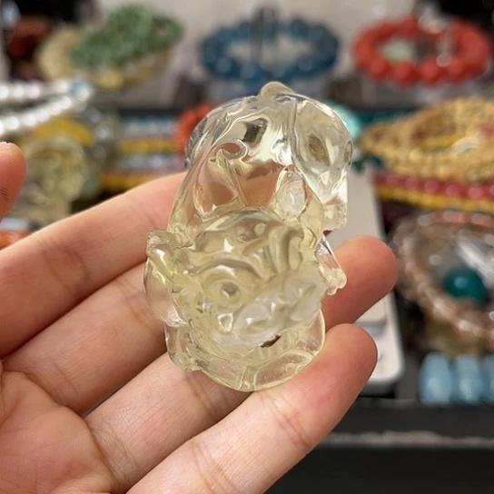 水晶矿坑未镶嵌摆件