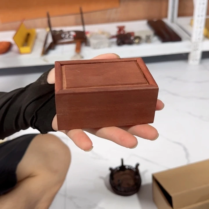 琉璃手工艺品红木工艺品摆件