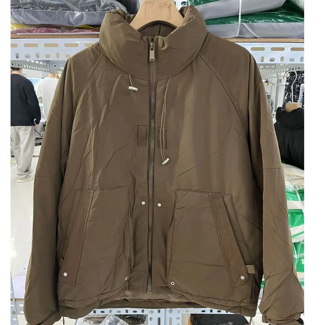咖【冯漂亮服饰】23853冬季新款小众百搭棉服
