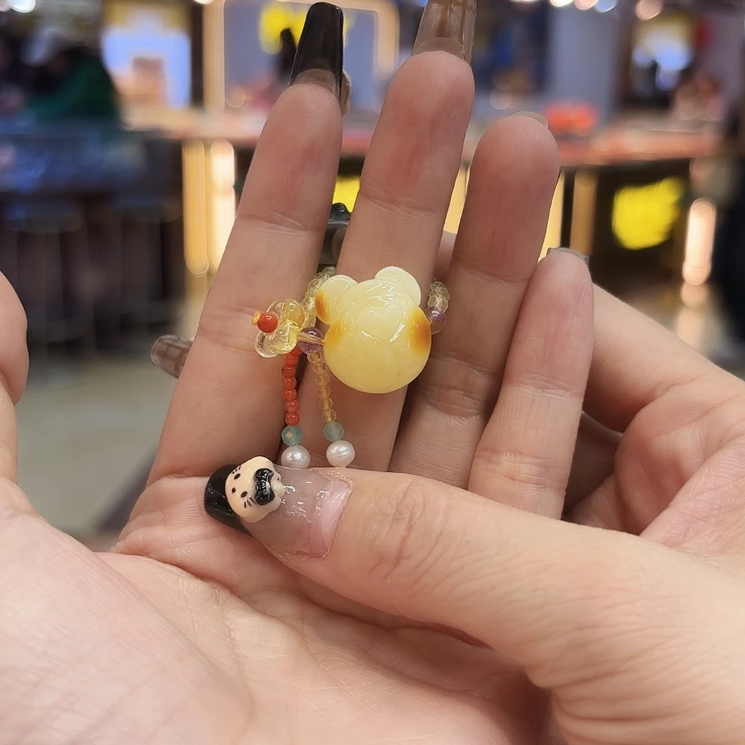 琥珀手链未镶嵌琥珀