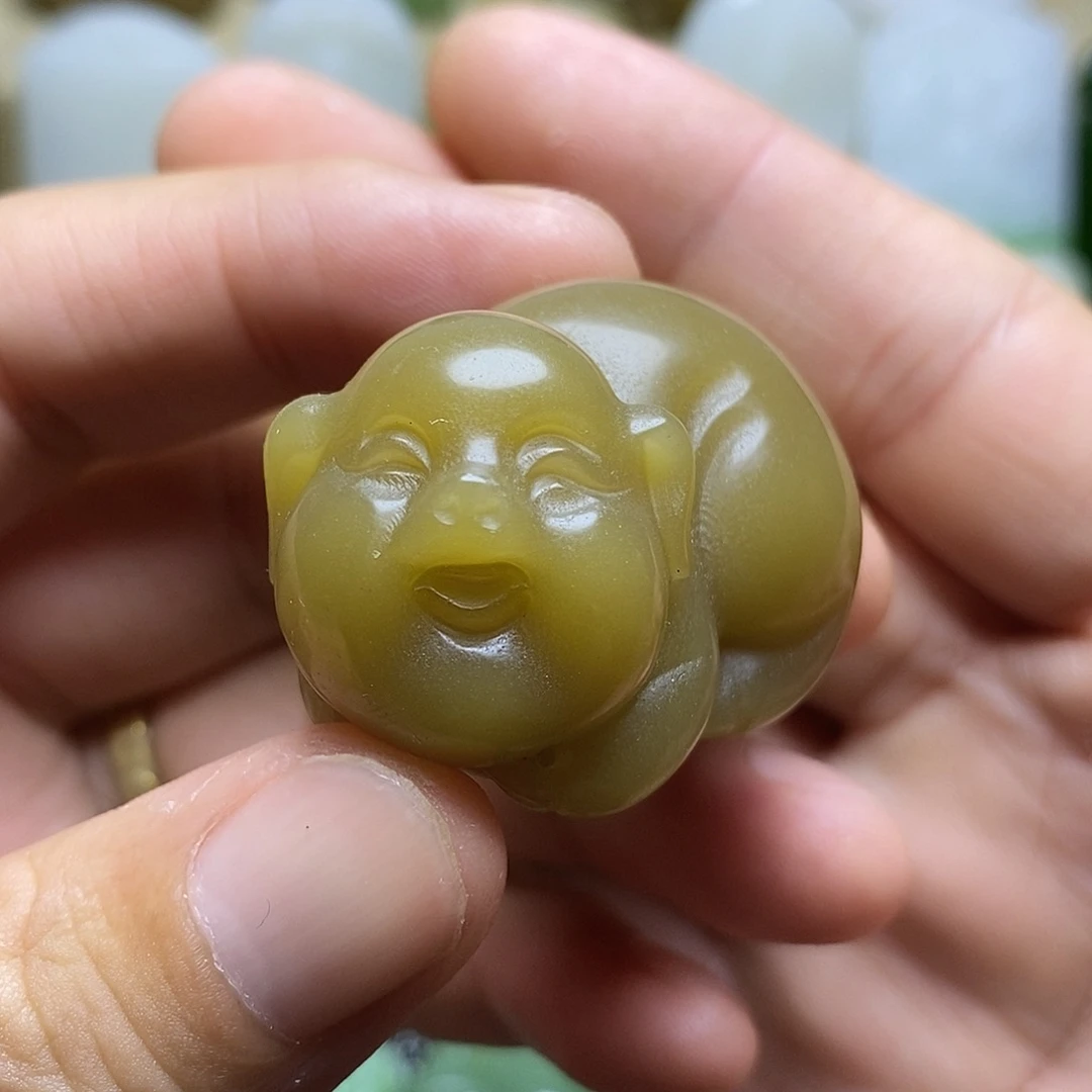 颈饰未镶嵌和田玉