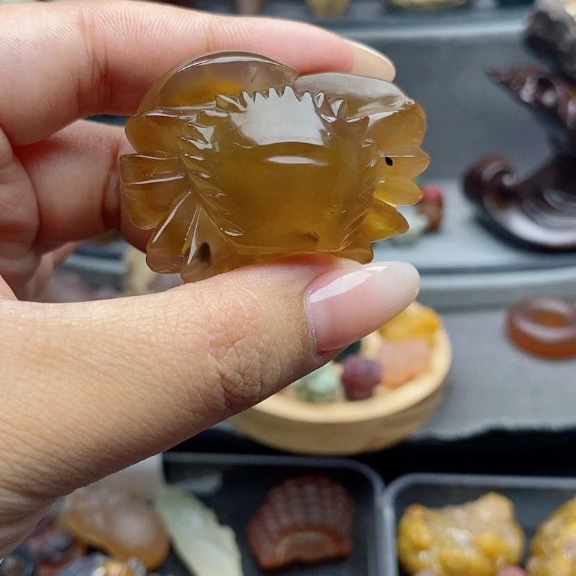 【闪购商品】未镶嵌八方来财定制玛瑙