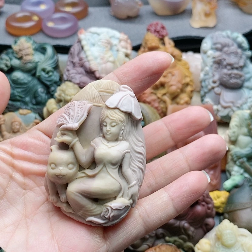 【闪购商品】未镶嵌吊坠定制石英质玉