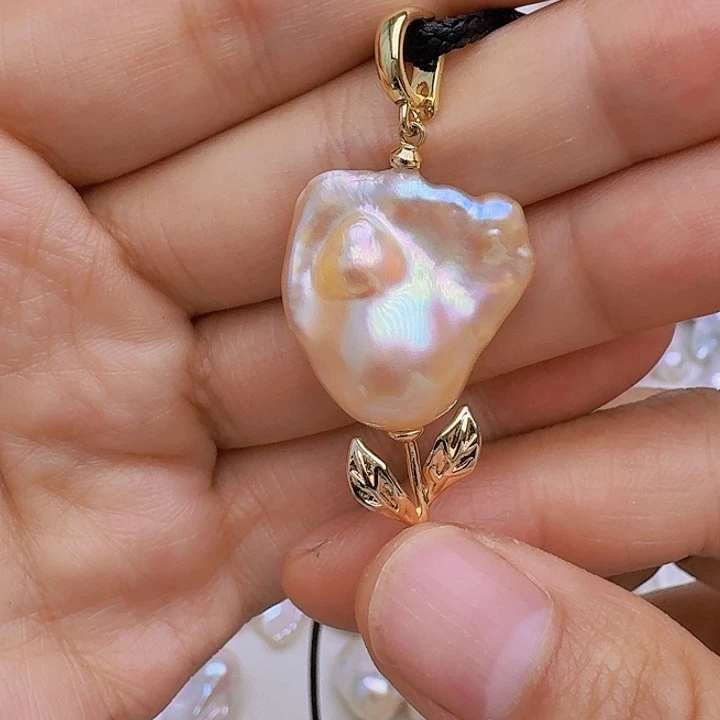 淡水珍珠未镶嵌颈饰