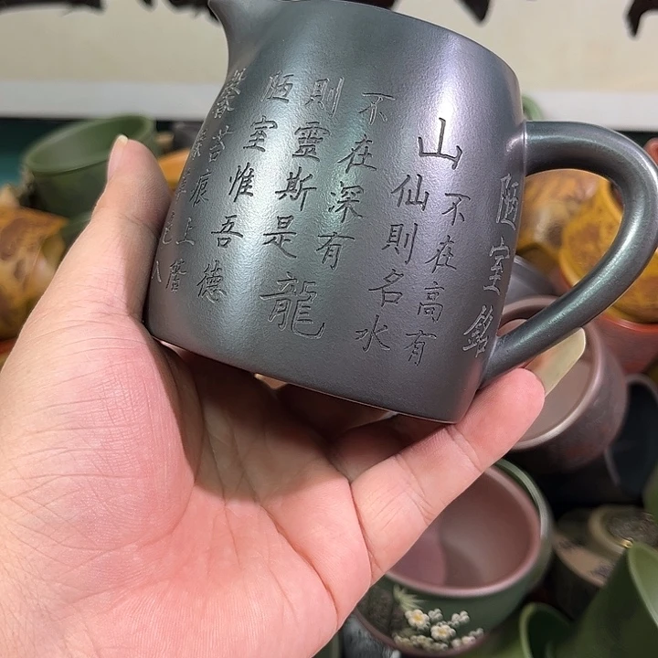 茶杯紫砂全手工紫砂主人杯
