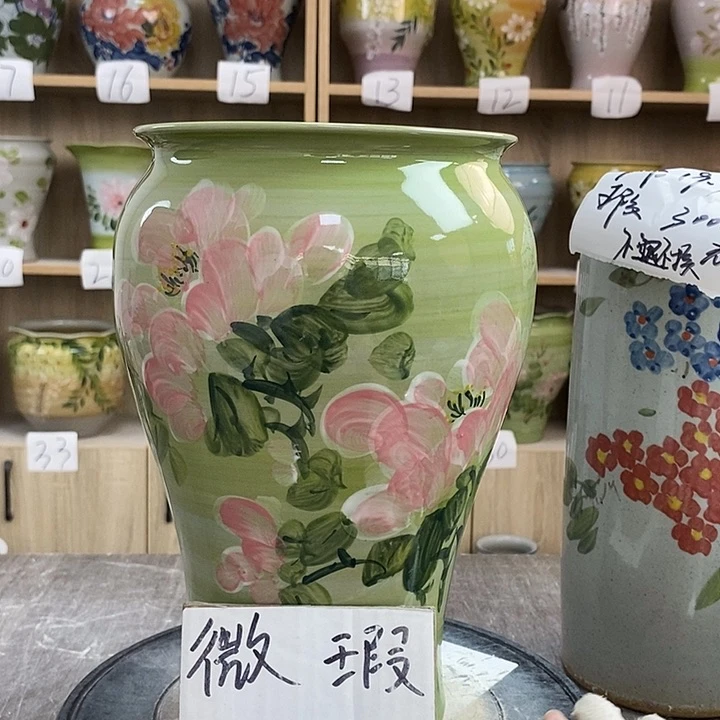 罐1tc景德镇陶瓷花盆