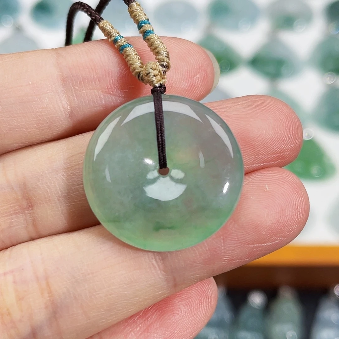 颈饰未镶嵌翡翠吊坠