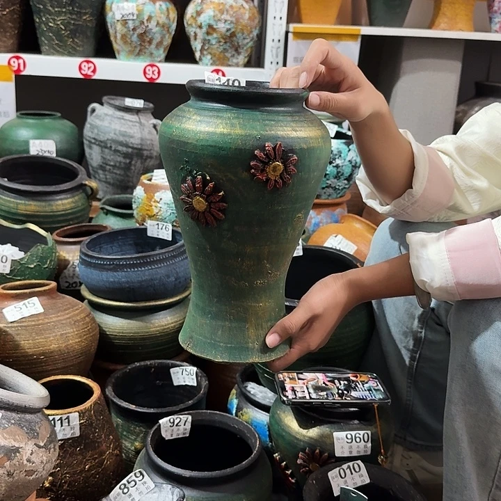 金绿鱼尾花140高度28口径12