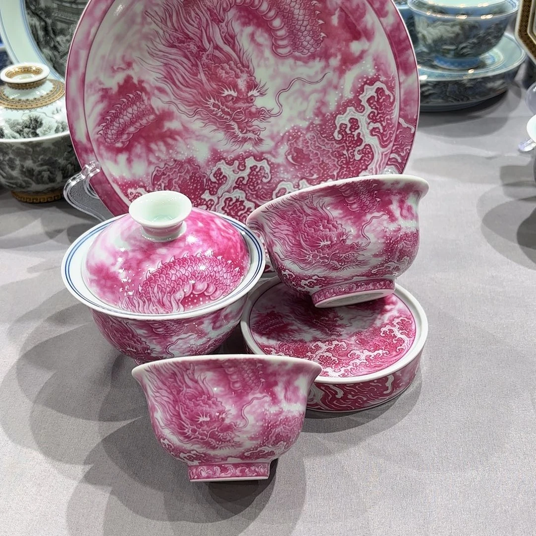 瓷片景德镇瓷器精品展示