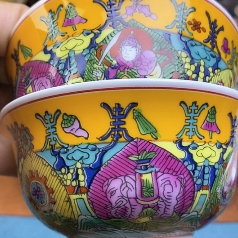 景德镇陶瓷藏式茶碗