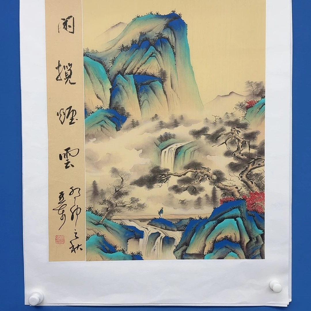 国画多次参加国内外大型