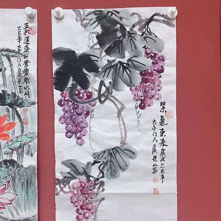 国画侯老师手绘作品