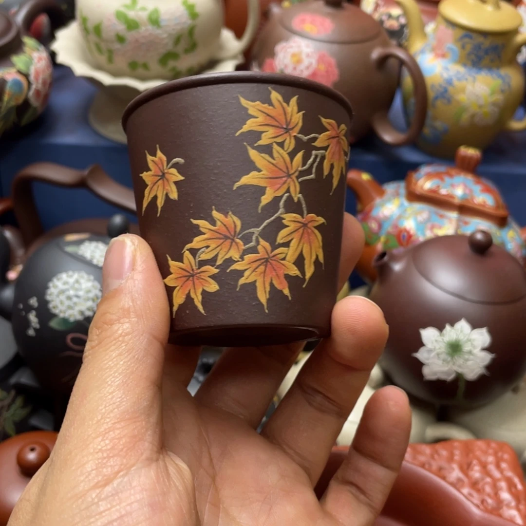 茶杯紫砂紫砂主人杯100cc