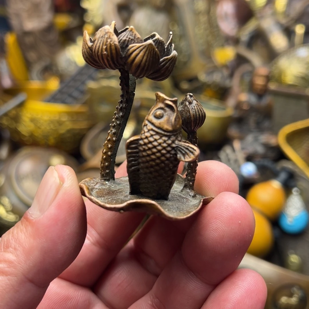 茶壶香炉铜器摆件