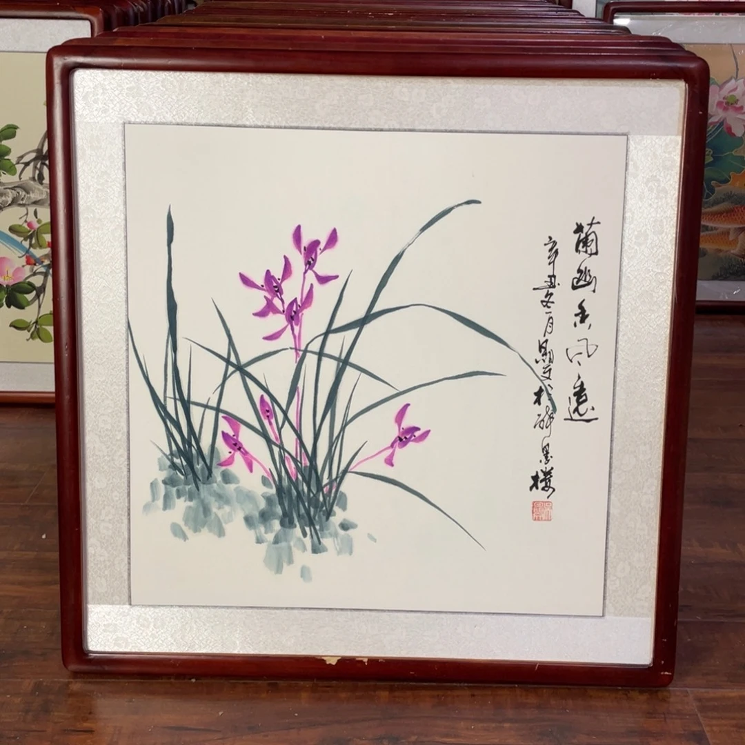 国画带框尺寸63*63厘米