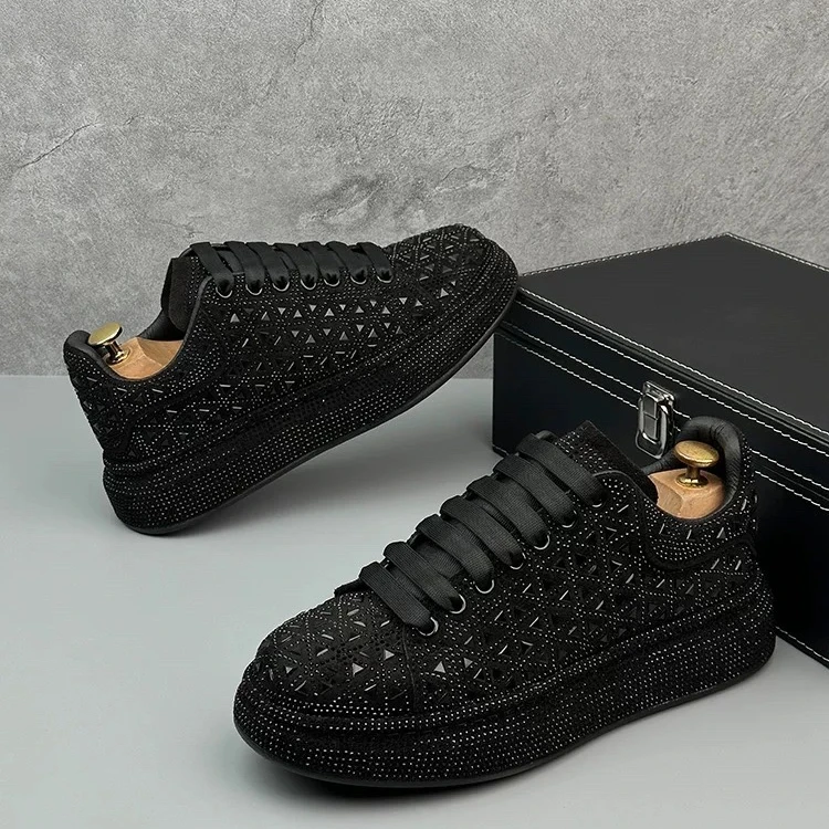 Louis Fordea/路易弗狄潮流休闲鞋男款高档男鞋夏季透气休闲鞋