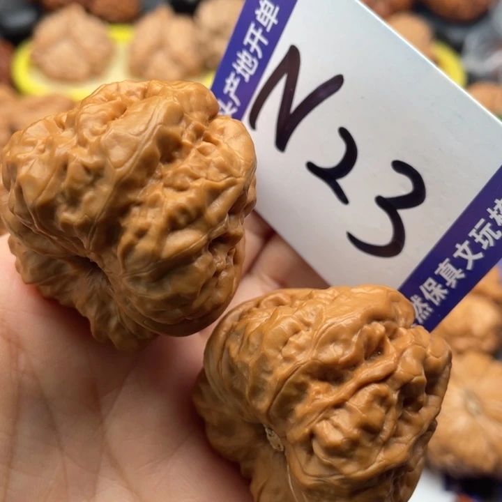文玩核桃把件蛙蛙们40尺