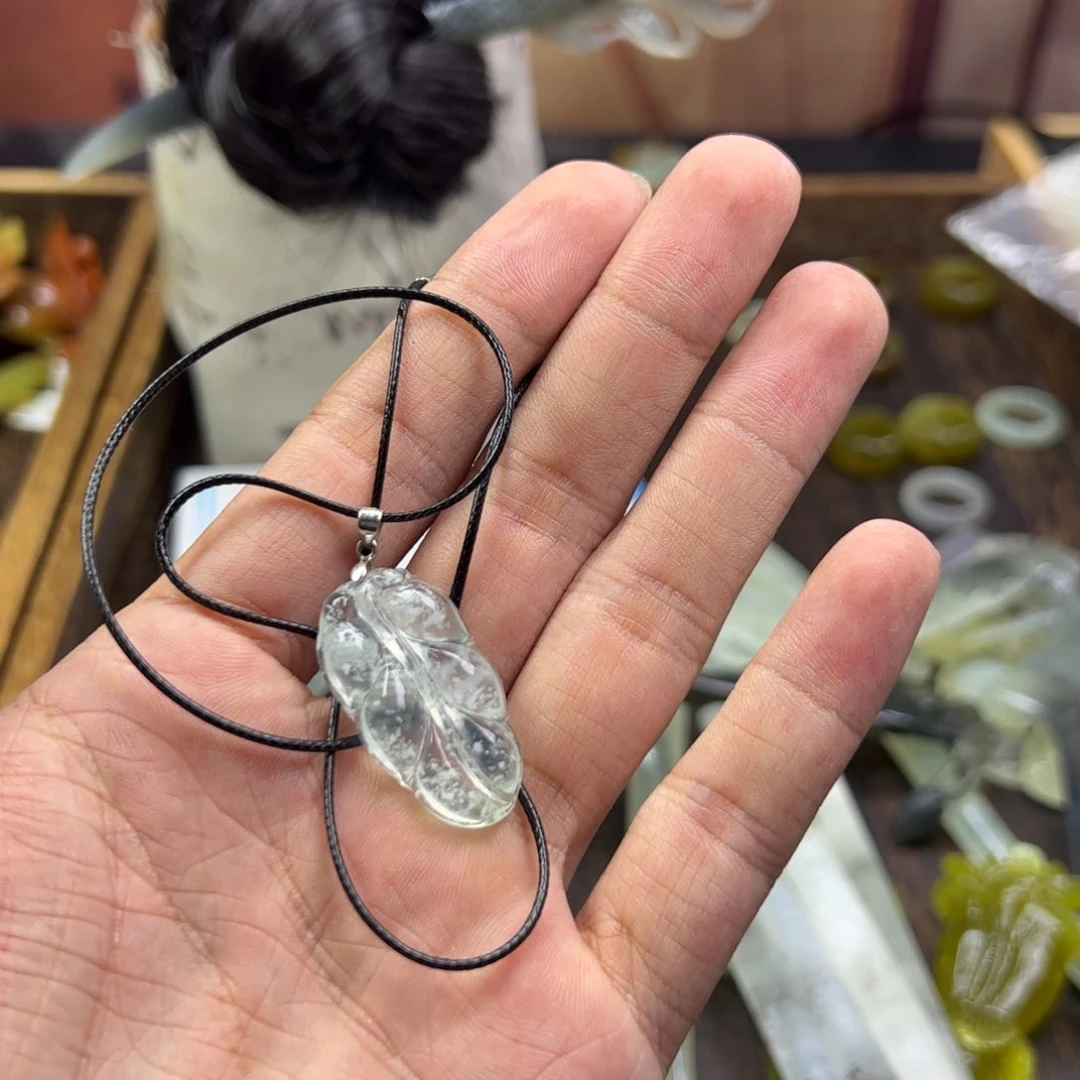蛇纹石玉未镶嵌发簪E****a