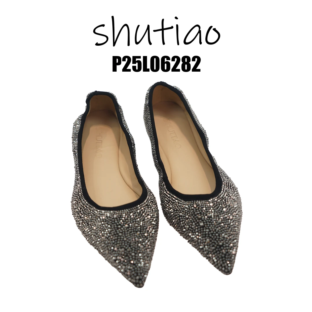 【SHUTIAO】2025夏季：新款小众设计款鞋子P25L06282