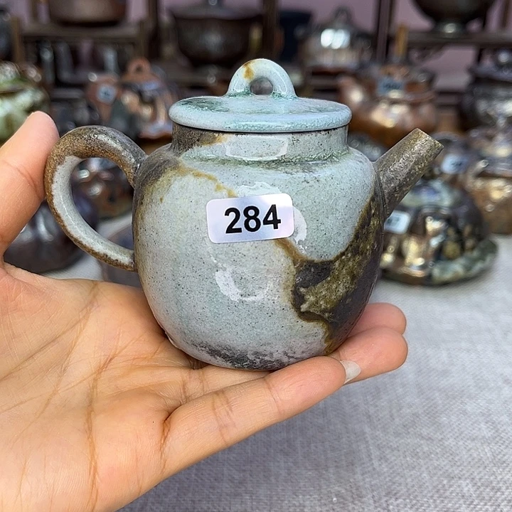 裸柴烧陶瓷手工茶器