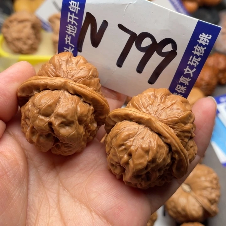 把件文玩核桃蛙蛙39尺