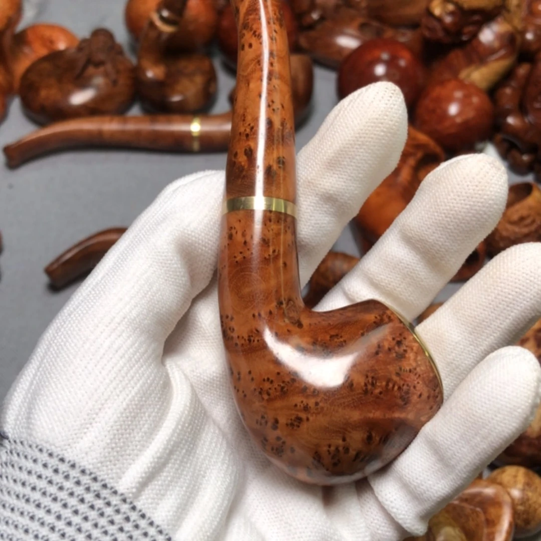 【闪购商品】木北**叔麻梨疙瘩火琉璃手把件