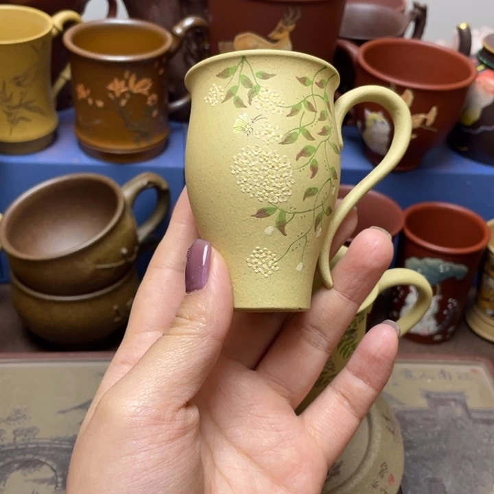 紫砂茶杯紫砂主人杯